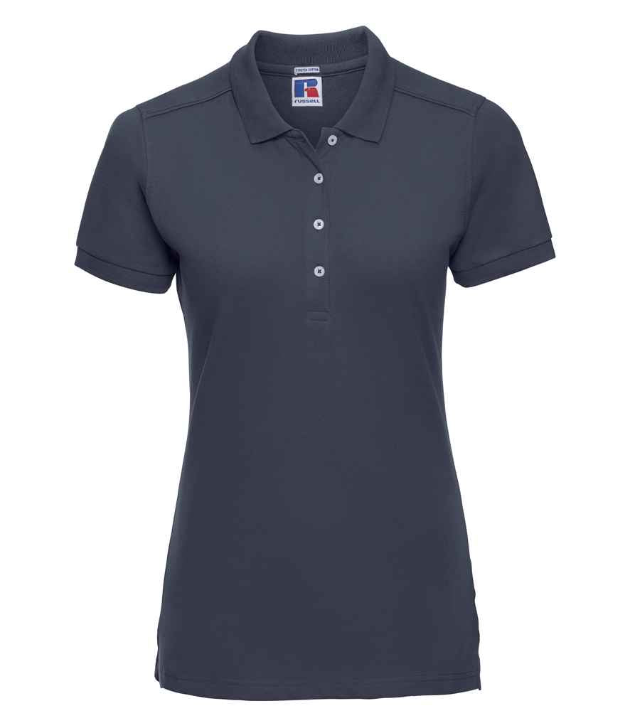 Russell Athletic Ladies Stretch Polo Shirt