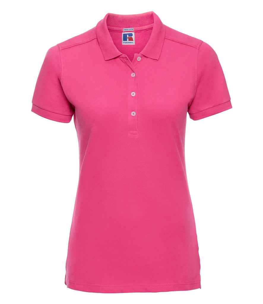 Russell Athletic Ladies Stretch Polo Shirt