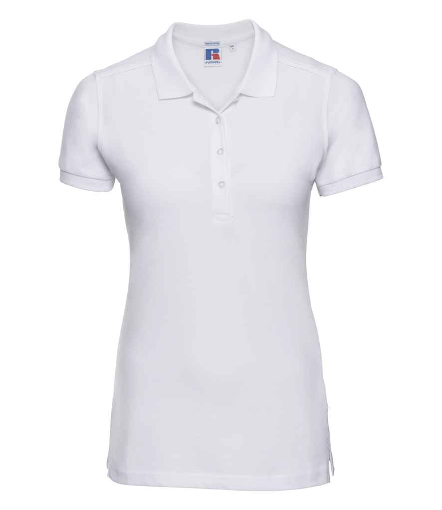 Russell Athletic Ladies Stretch Polo Shirt