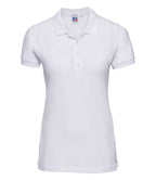 Russell Athletic Ladies Stretch Polo Shirt