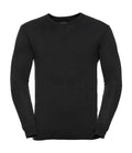 Russ. Ath. Coll. V Neck Sweater