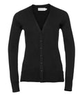 Russ. Ath. Coll. Lds V Neck Cardigan