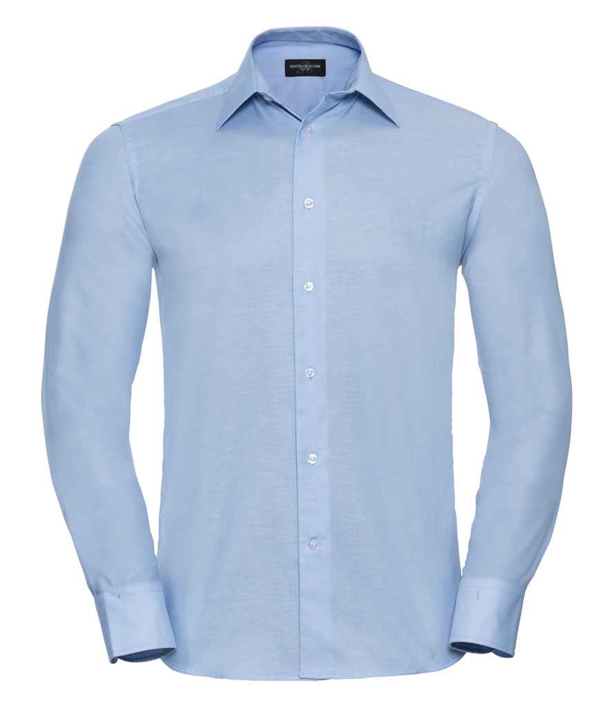 Russ. Ath. Coll. L/S Tailored Oxf. Shirt