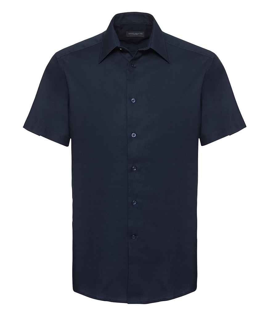 Russ. Ath. Coll. S/S Tailored Oxf. Shirt