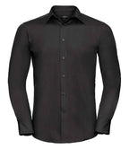 Russ. Ath. Coll. L/S Poly Cotton Poplin Sht
