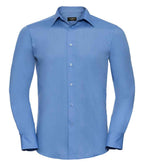 Russ. Ath. Coll. L/S Poly Cotton Poplin Sht