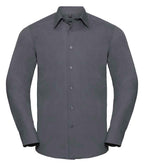 Russ. Ath. Coll. L/S Poly Cotton Poplin Sht