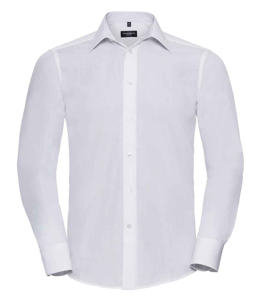Russ. Ath. Coll. L/S Poly Cotton Poplin Sht