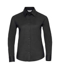 Russ. Ath. Coll. Lds Oxford L/S Shirt