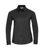 Russ. Ath. Coll. Lds Oxford L/S Shirt