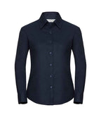 Russ. Ath. Coll. Lds Oxford L/S Shirt