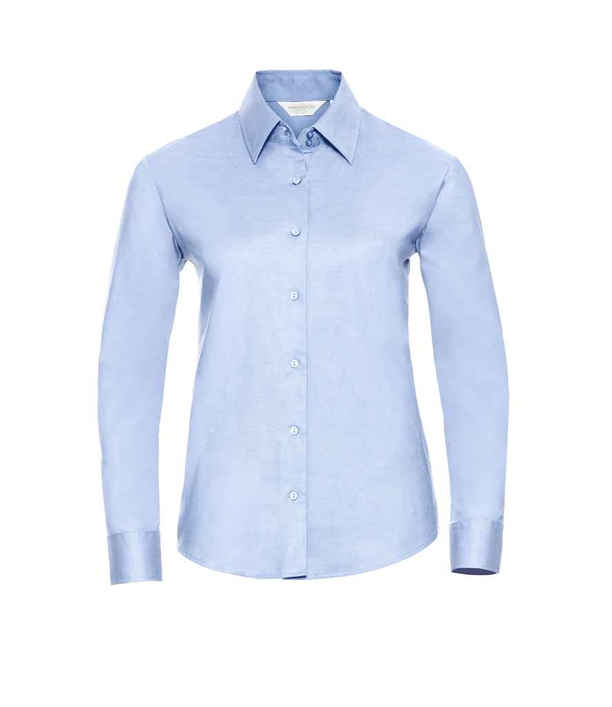 Russ. Ath. Coll. Lds Oxford L/S Shirt