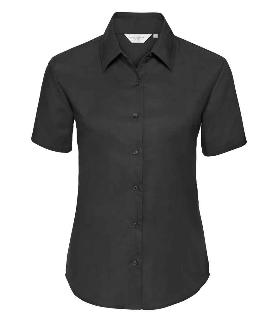 Russ. Ath. Coll. Lds S/S Oxford Shirt