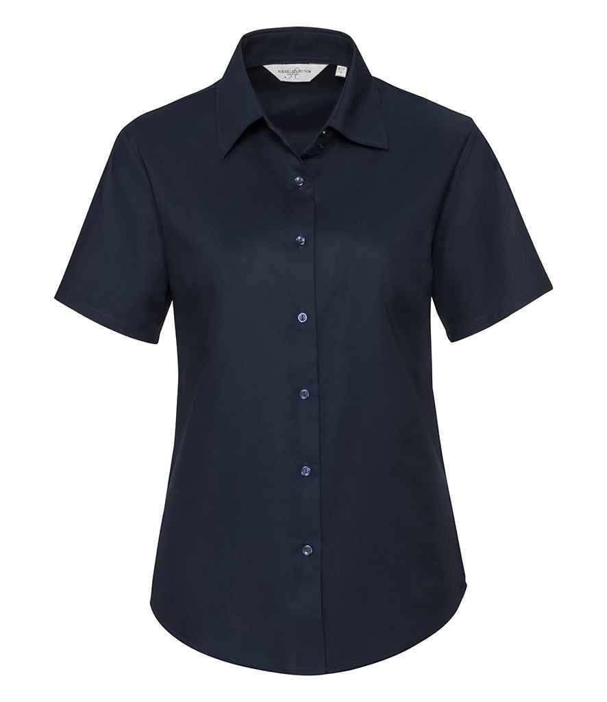 Russ. Ath. Coll. Lds S/S Oxford Shirt