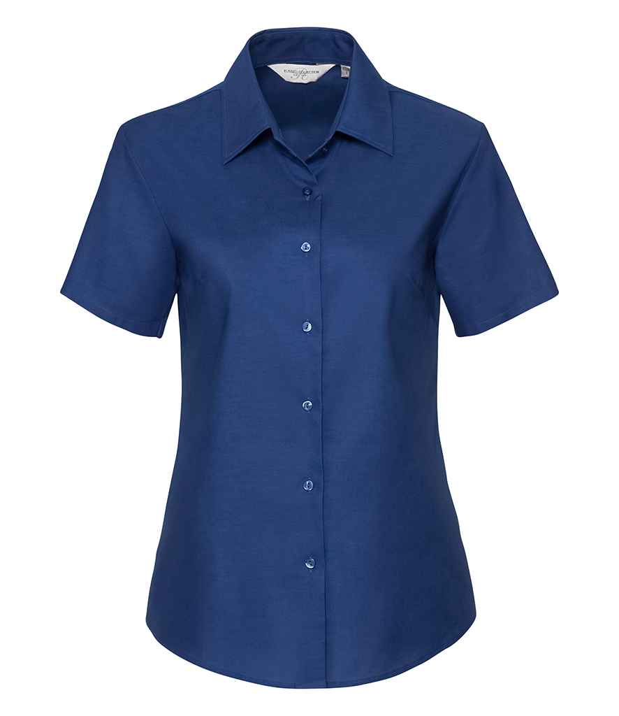 Russ. Ath. Coll. Lds S/S Oxford Shirt