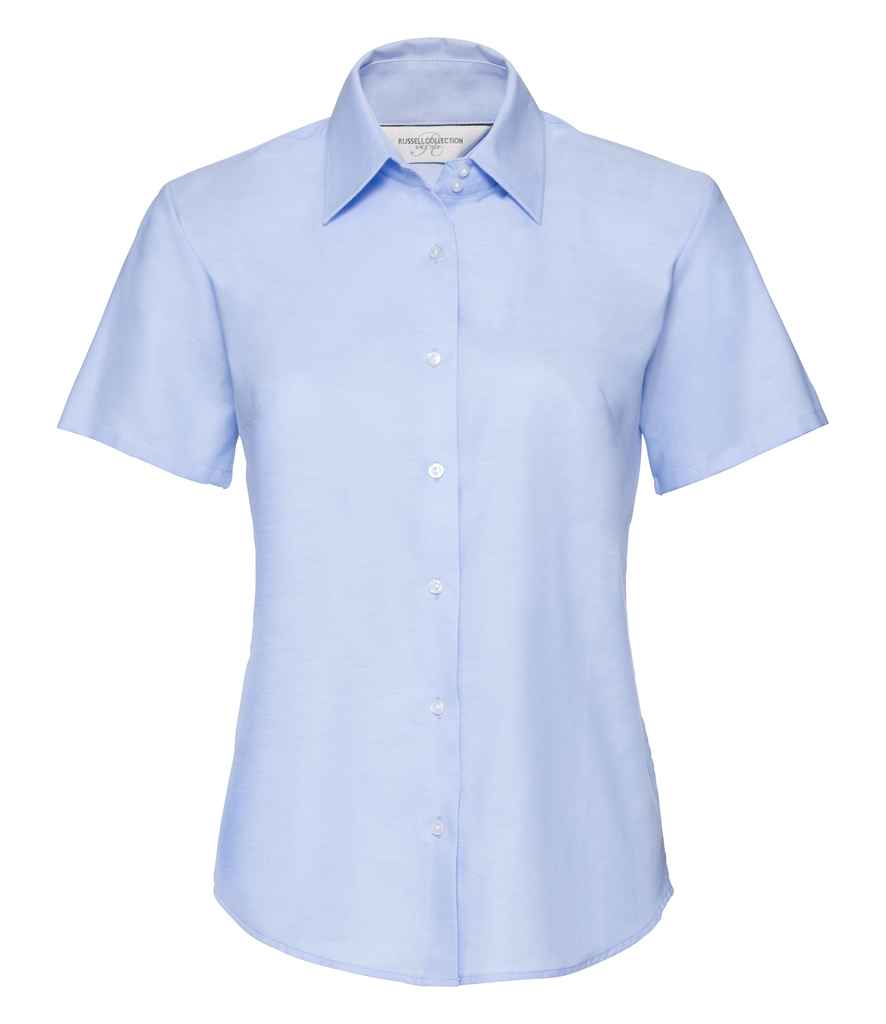 Russ. Ath. Coll. Lds S/S Oxford Shirt