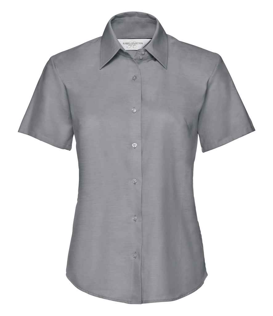 Russ. Ath. Coll. Lds S/S Oxford Shirt