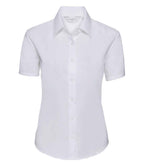 Russ. Ath. Coll. Lds S/S Oxford Shirt