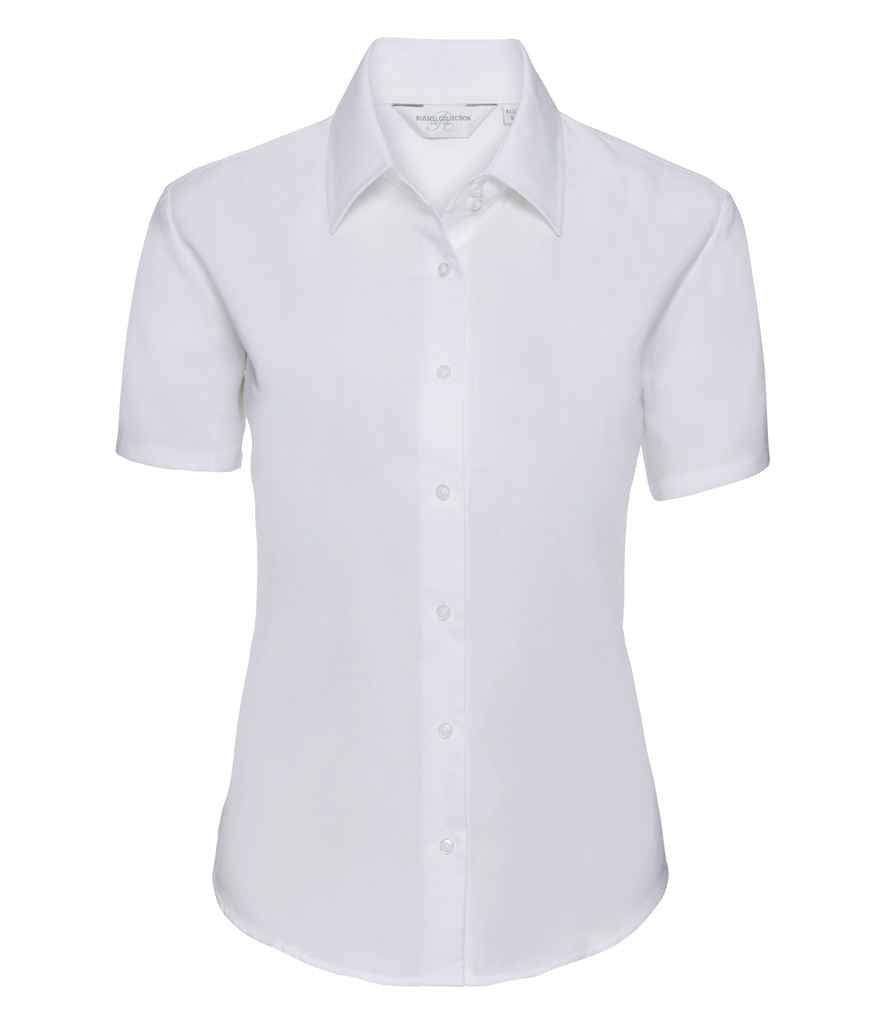 Russ. Ath. Coll. Lds S/S Oxford Shirt