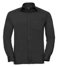 Russ. Ath. Coll. L/S Poplin Shirt