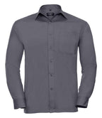 Russ. Ath. Coll. L/S Poplin Shirt