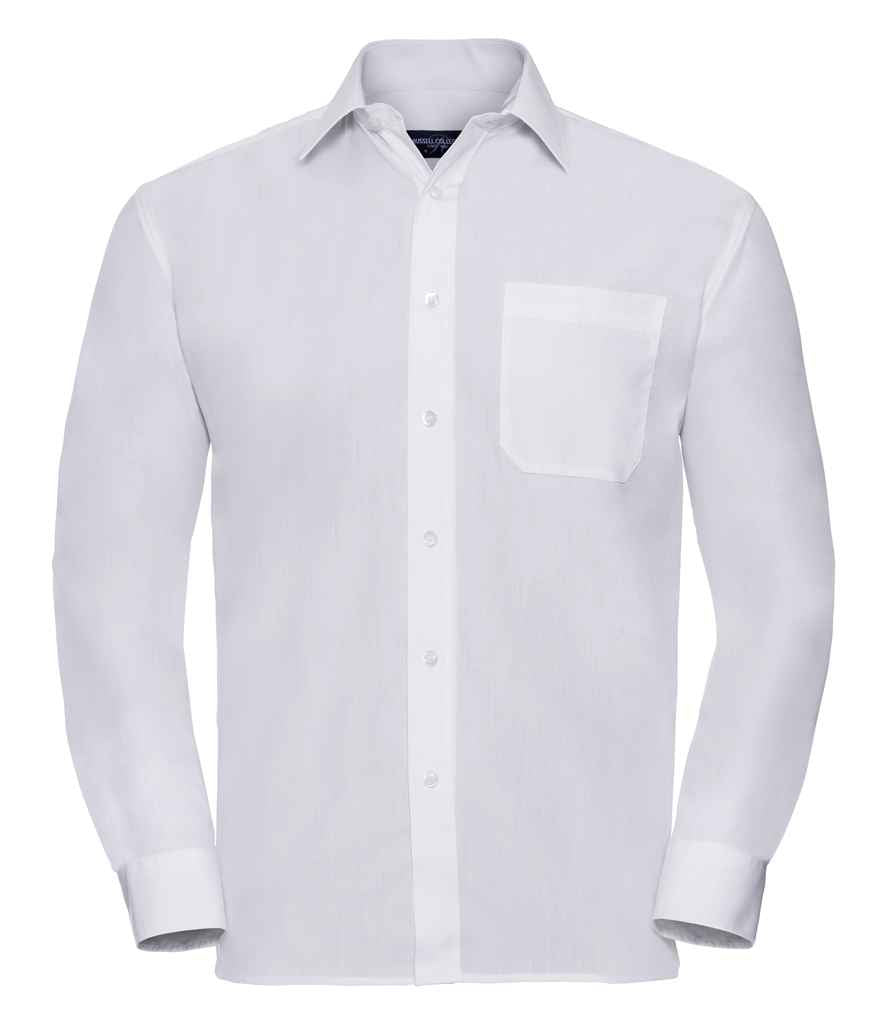 Russ. Ath. Coll. L/S Poplin Shirt