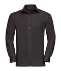 Russ. Ath. Coll. Cot/Poplin L/S Shirt