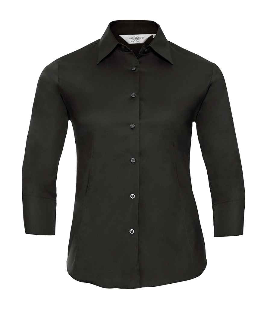 Russ. Ath. Coll. Lds Ecare Fitted Shirt
