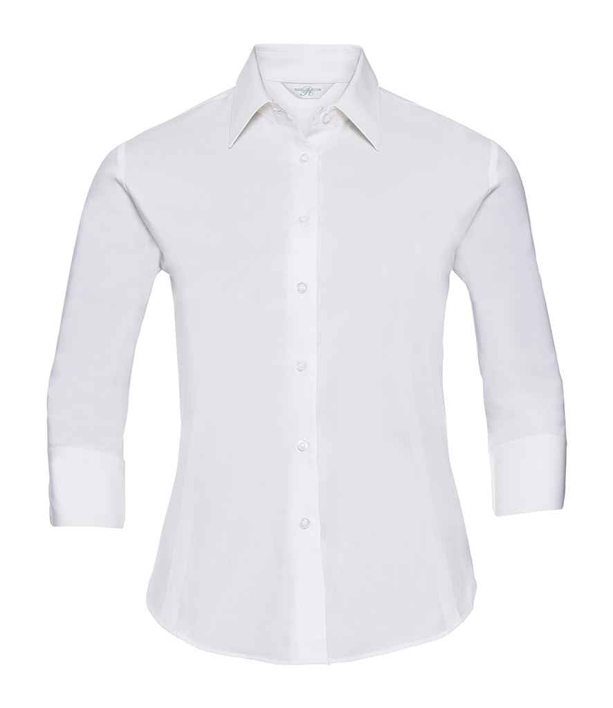 Russ. Ath. Coll. Lds Ecare Fitted Shirt