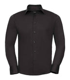 Russ. Ath. Coll. L/S Ecare Fitted Shirt