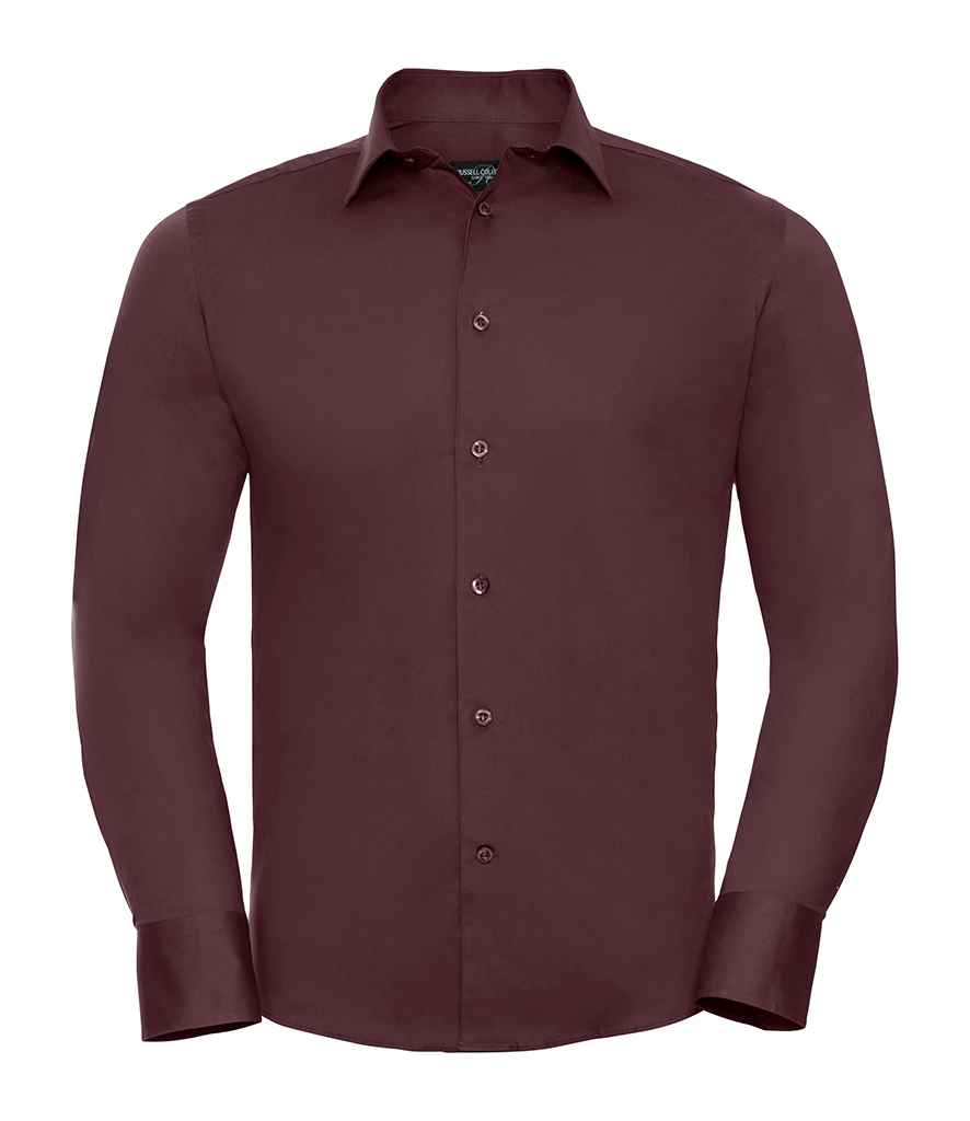 Russ. Ath. Coll. L/S Ecare Fitted Shirt