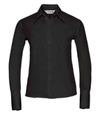 Russ. Ath. Coll. Lds L/S Non Iron Shirt