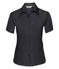 Russ. Ath. Coll. Lds S/S Non Iron Shirt