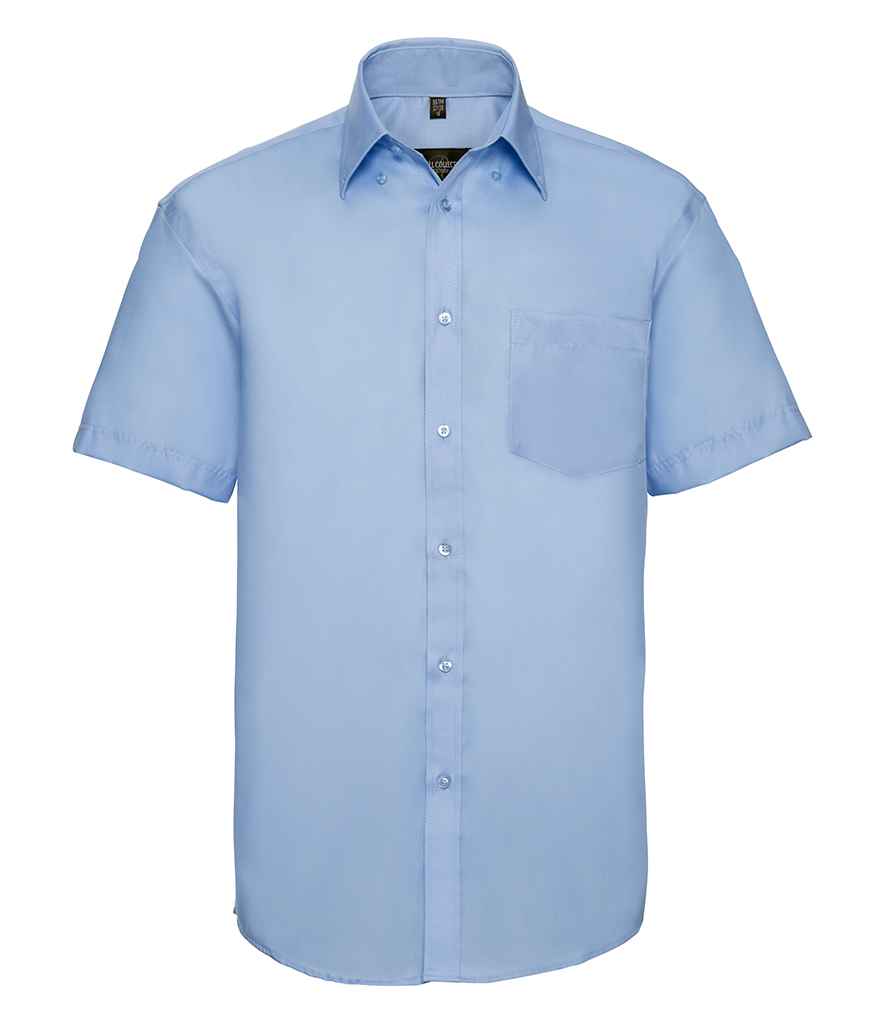 Russ. Ath. Coll. S/S Non Iron Shirt