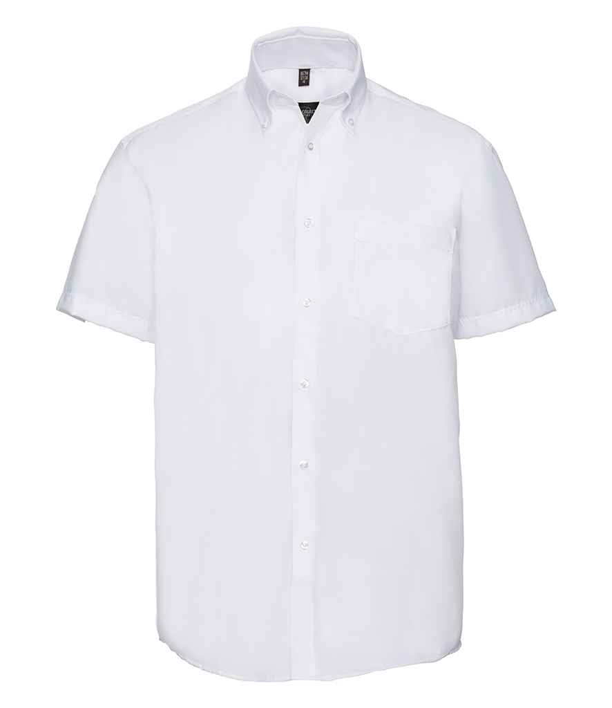 Russ. Ath. Coll. S/S Non Iron Shirt