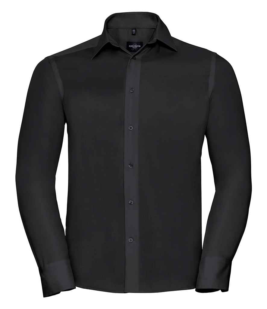 Russ. Ath. Coll. L/S Tailored Non Iron Shirt