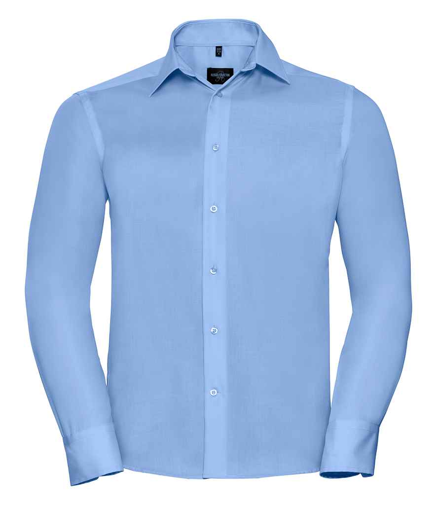 Russ. Ath. Coll. L/S Tailored Non Iron Shirt