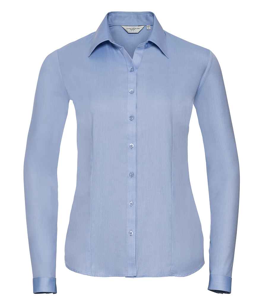 Russ. Ath. Coll. Ladies Herringbone Shirt