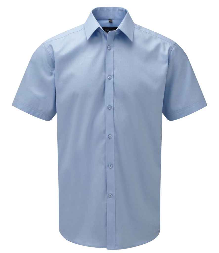 Russ. Ath. Coll. S/S Herringbone Shirt