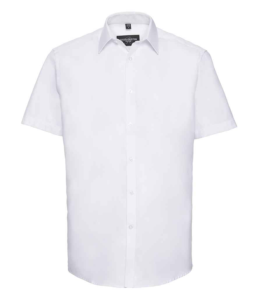 Russ. Ath. Coll. S/S Herringbone Shirt