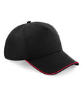 B/field Auth. Piped 5 Panel Cap
