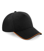 B/field Auth. Piped 5 Panel Cap