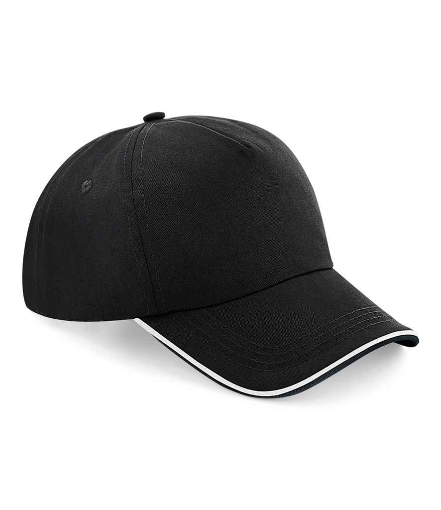 B/field Auth. Piped 5 Panel Cap