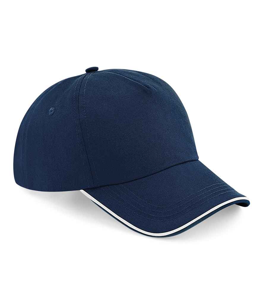 B/field Auth. Piped 5 Panel Cap