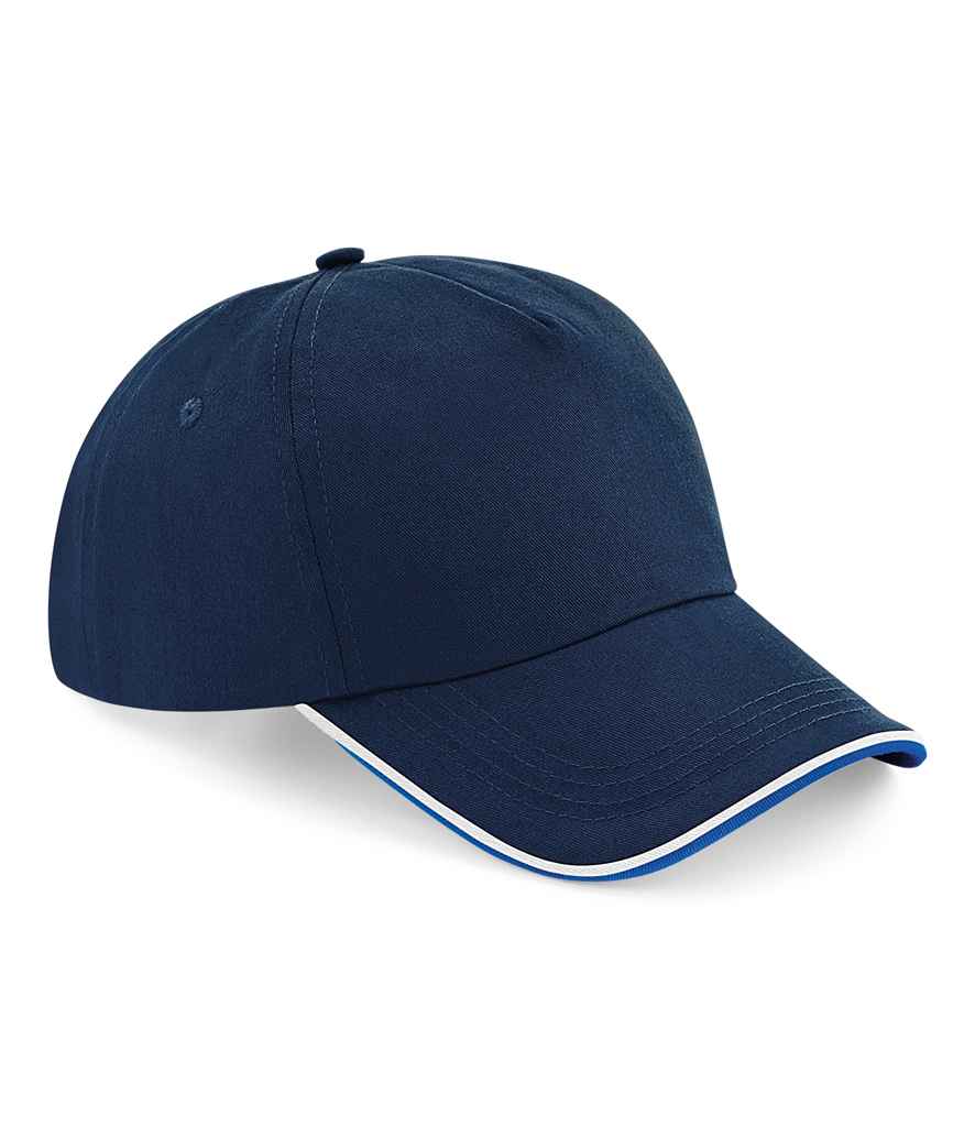 B/field Auth. Piped 5 Panel Cap