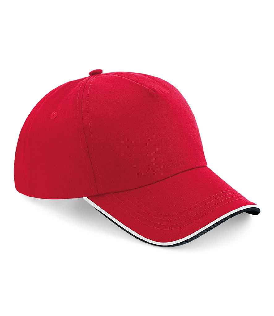 B/field Auth. Piped 5 Panel Cap