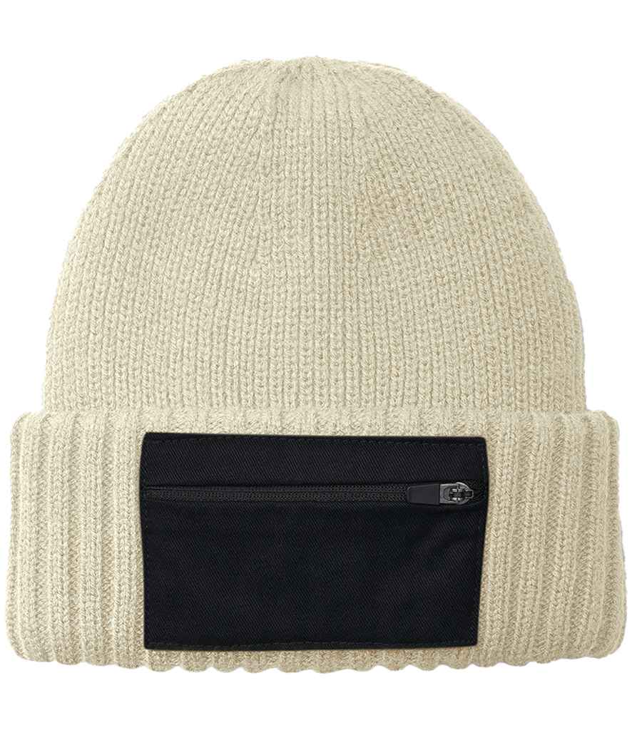 Beechfield Zip Patch Beanie