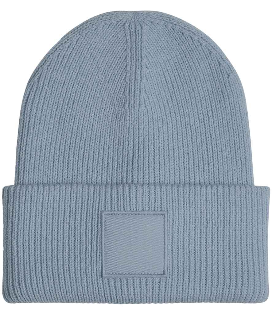 Beechfield Deep Cuff Tonal Patch Beanie