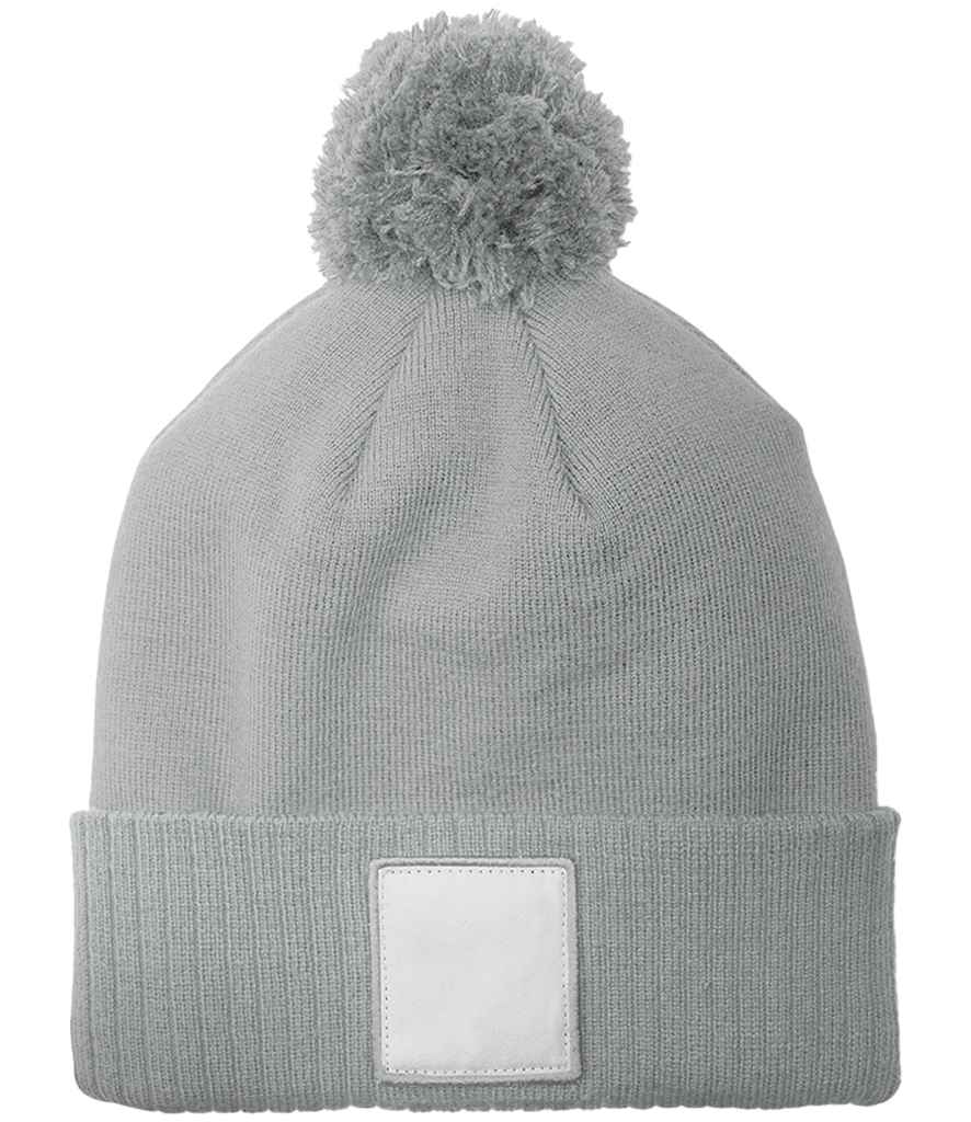 Beechfield Applique Patch Pom Beanie