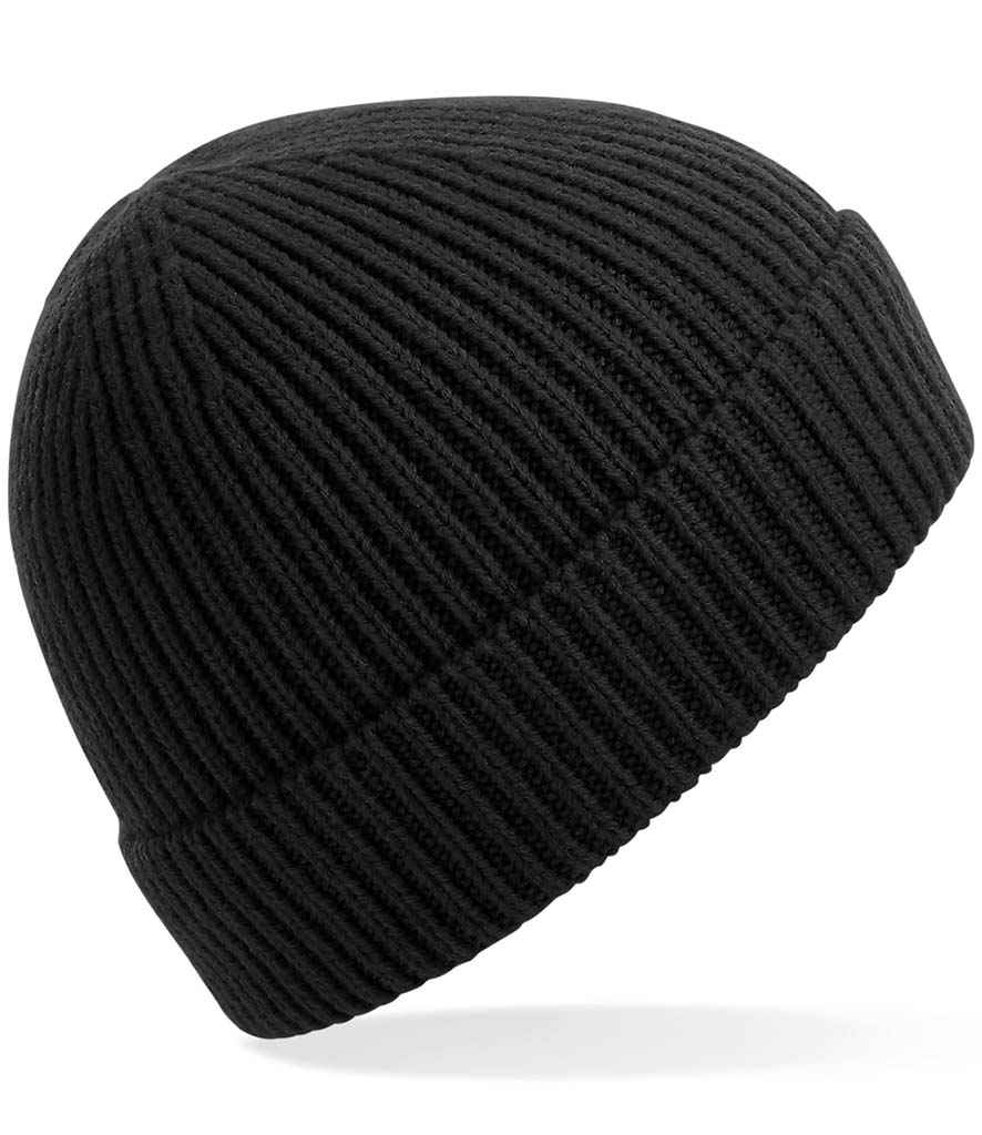 B/field Engineered Knit Ribbed Beanie